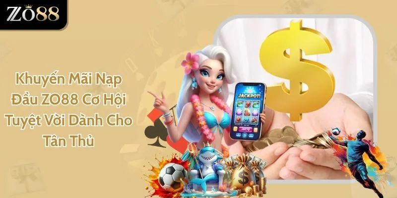 Khuyến Mãi Nạp Đầu ZO88 Cơ Hội Tuyệt Vời Dành Cho Tân Thủ