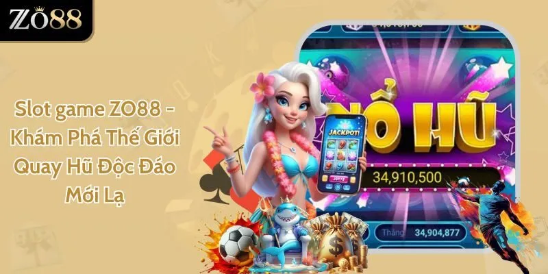 Slot game ZO88 - Khám Phá Thế Giới Quay Hũ Độc Đáo Mới Lạ